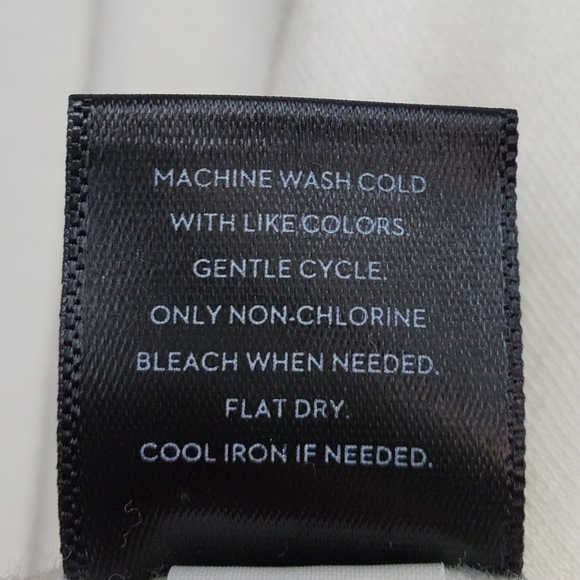 SIMPLY VERA Ivory Tie Front Long Sleeve Top XXL - Picture 4 of 6